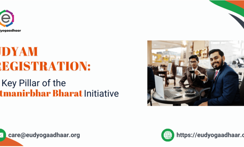 Udyam Registration: A Key Pillar of the Atmanirbhar Bharat Initiative