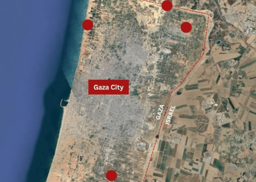 Map:Cd_O2arlaeo= Gaza