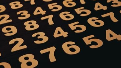 number registry references listed